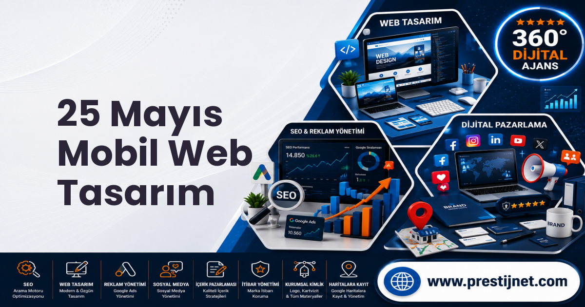 25 Mayıs Mobil Web Tasarım