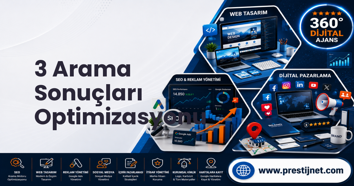 3 Arama Sonuçları Optimizasyonu
