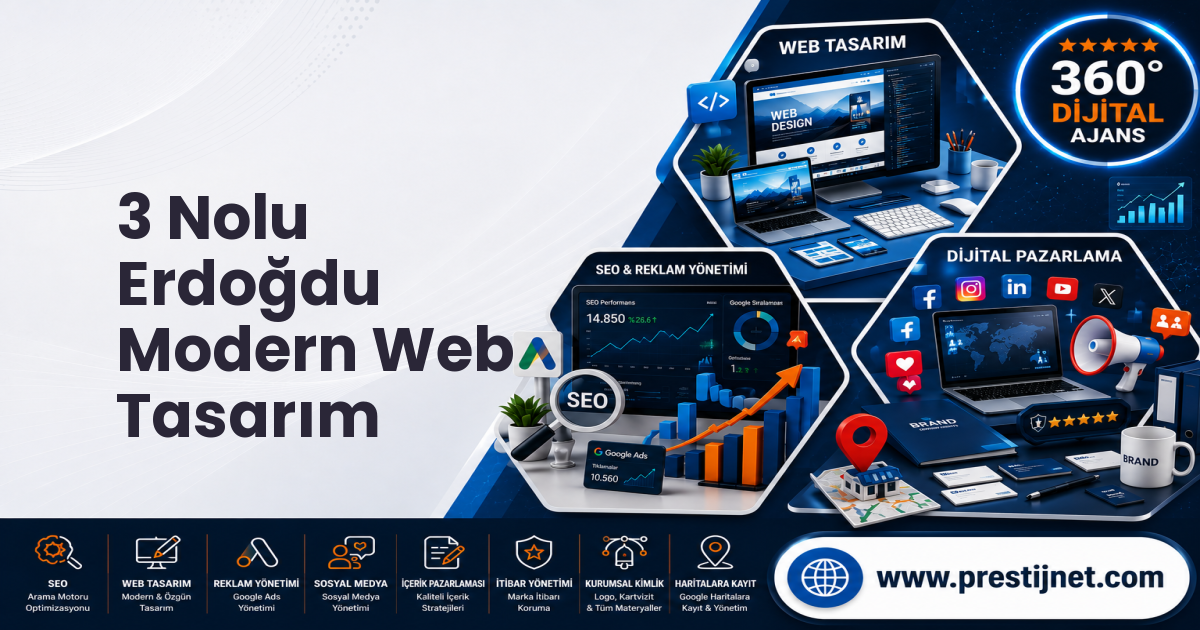 3 Nolu Erdoğdu Modern Web Tasarım