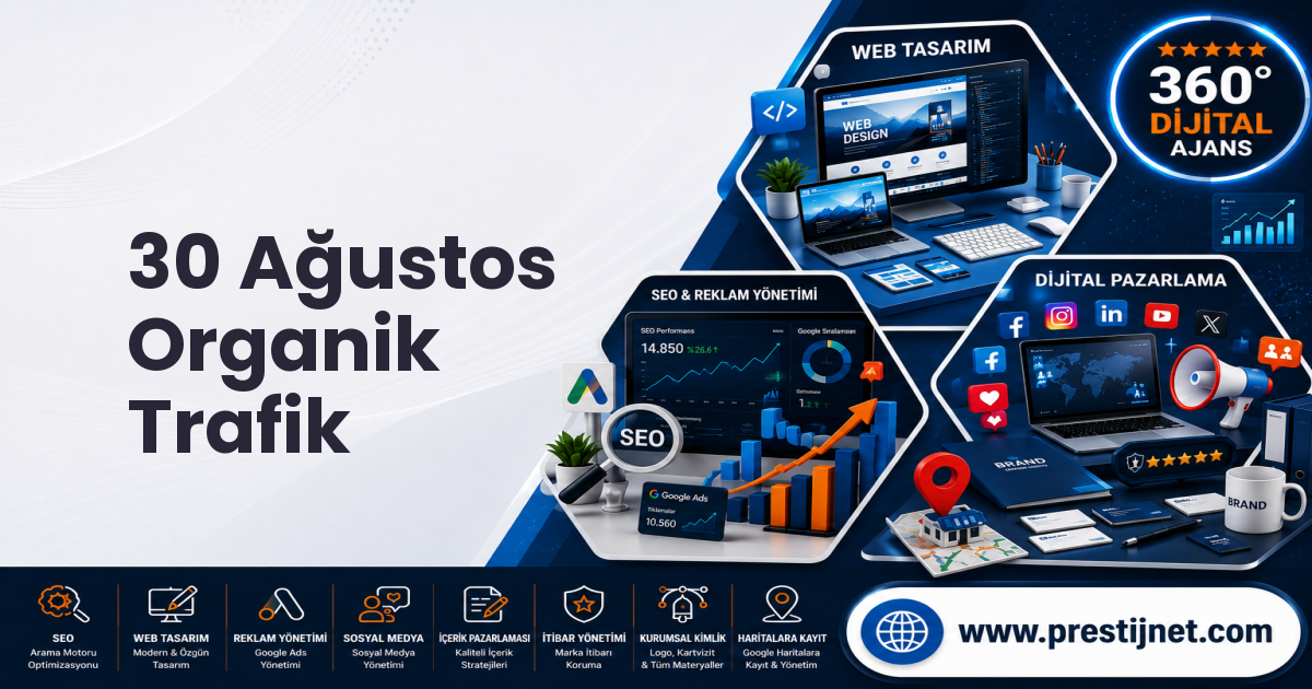 30 Ağustos Organik Trafik