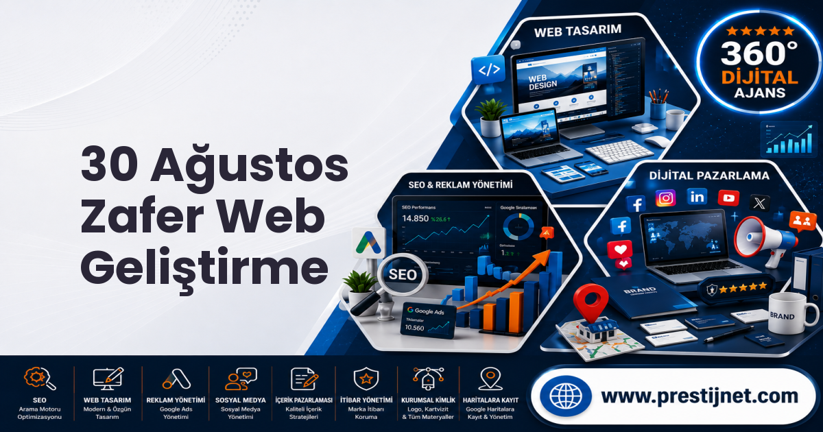 30 Ağustos Zafer Web Geliştirme