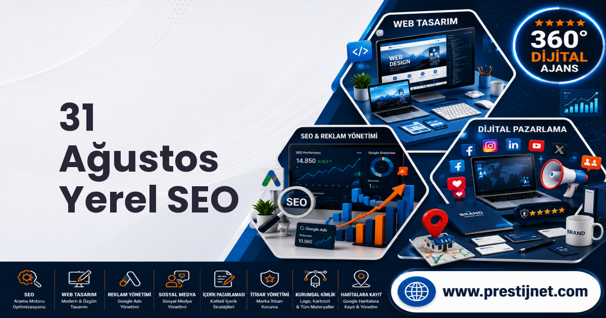 31 Ağustos Yerel SEO