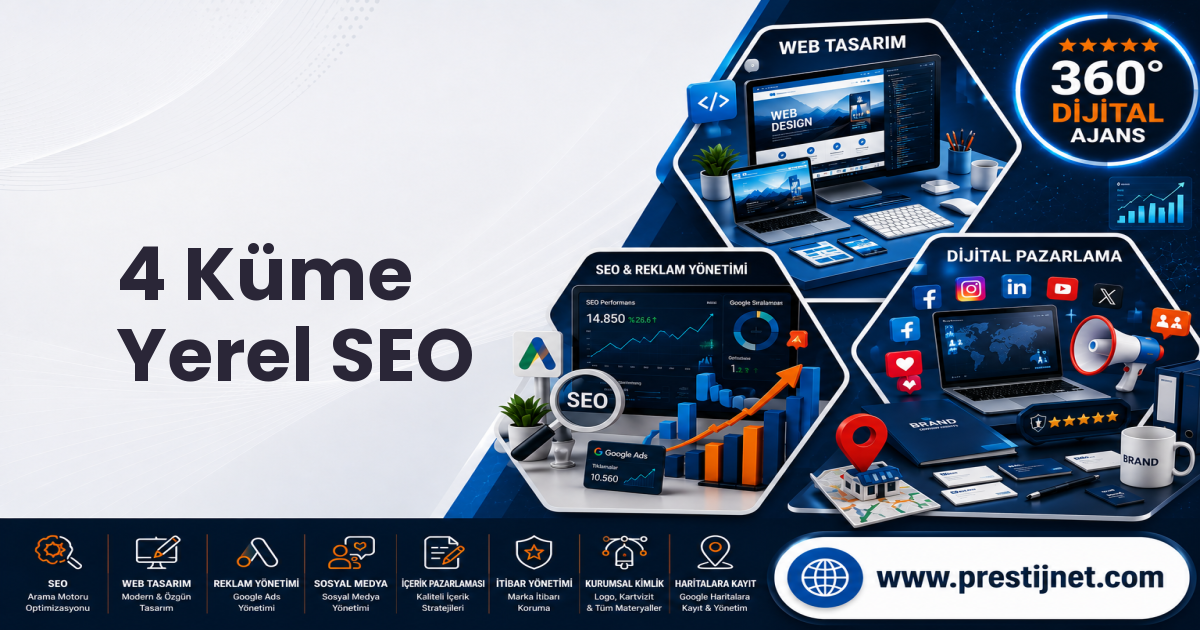 4 Küme Yerel SEO