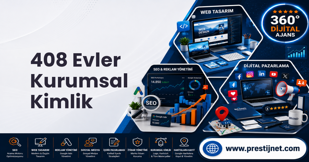 408 Evler Kurumsal Kimlik