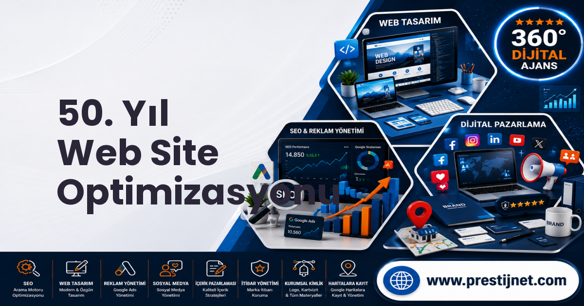 50. Yıl Web Site Optimizasyonu