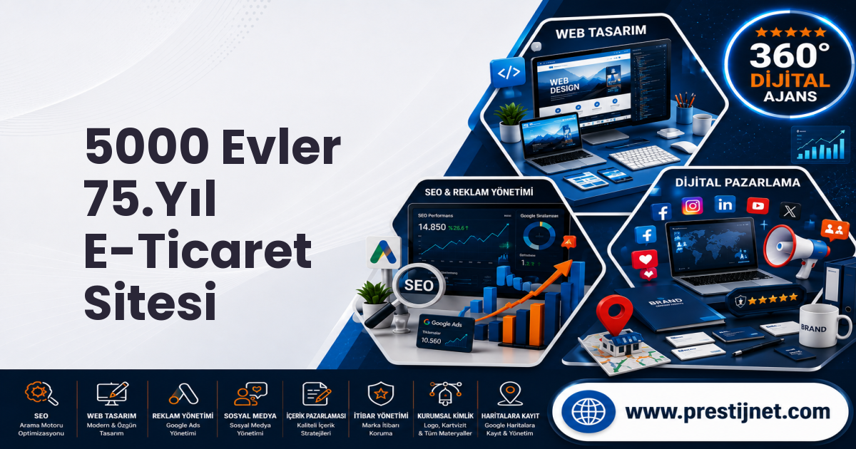 5000 Evler 75.Yıl E-Ticaret Sitesi