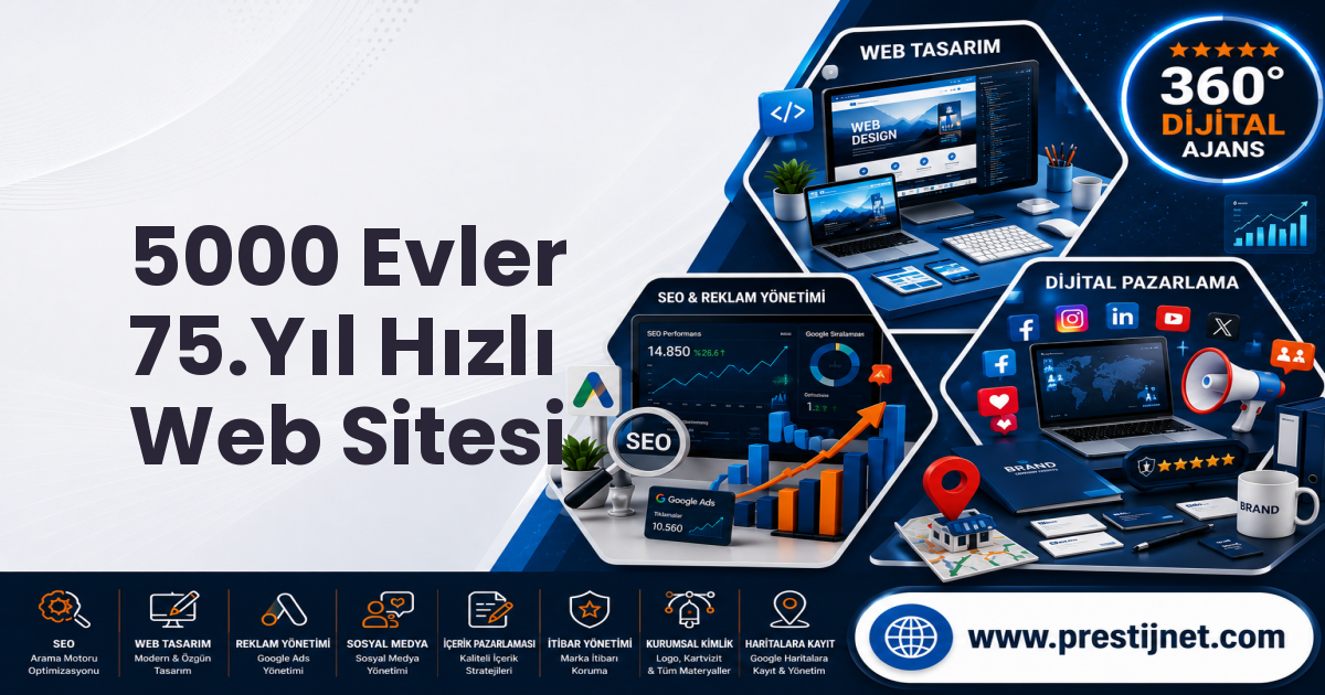 5000 Evler 75.Yıl Hızlı Web Sitesi