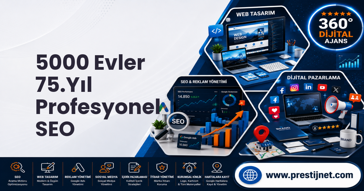 5000 Evler 75.Yıl Profesyonel SEO