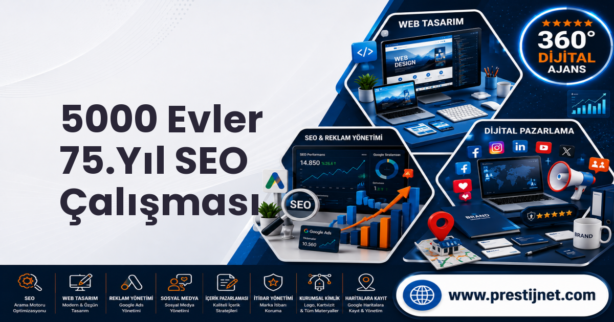 5000 Evler 75.Yıl SEO Çalışması