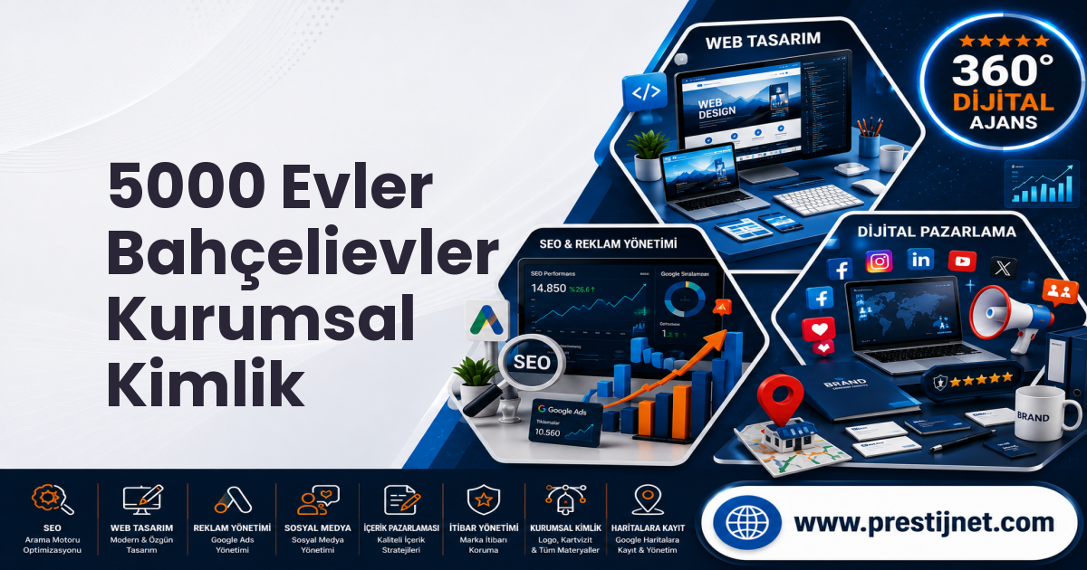 5000 Evler Bahçelievler Kurumsal Kimlik