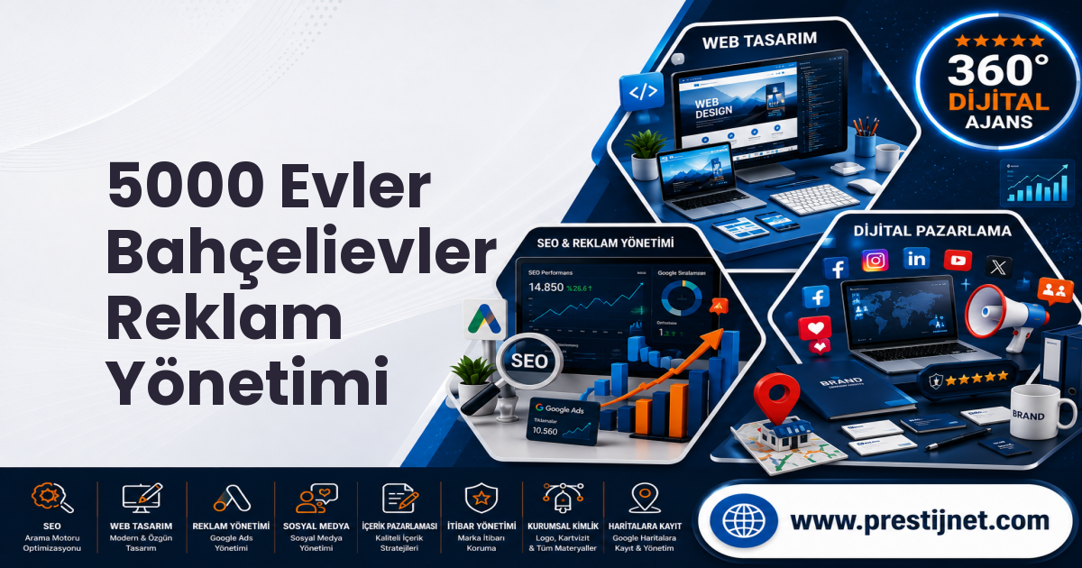 5000 Evler Bahçelievler Reklam Yönetimi