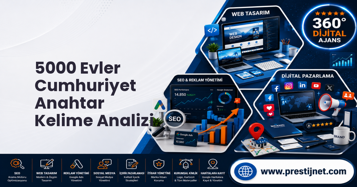 5000 Evler Cumhuriyet Anahtar Kelime Analizi