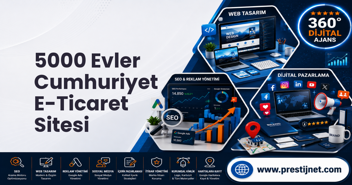 5000 Evler Cumhuriyet E-Ticaret Sitesi