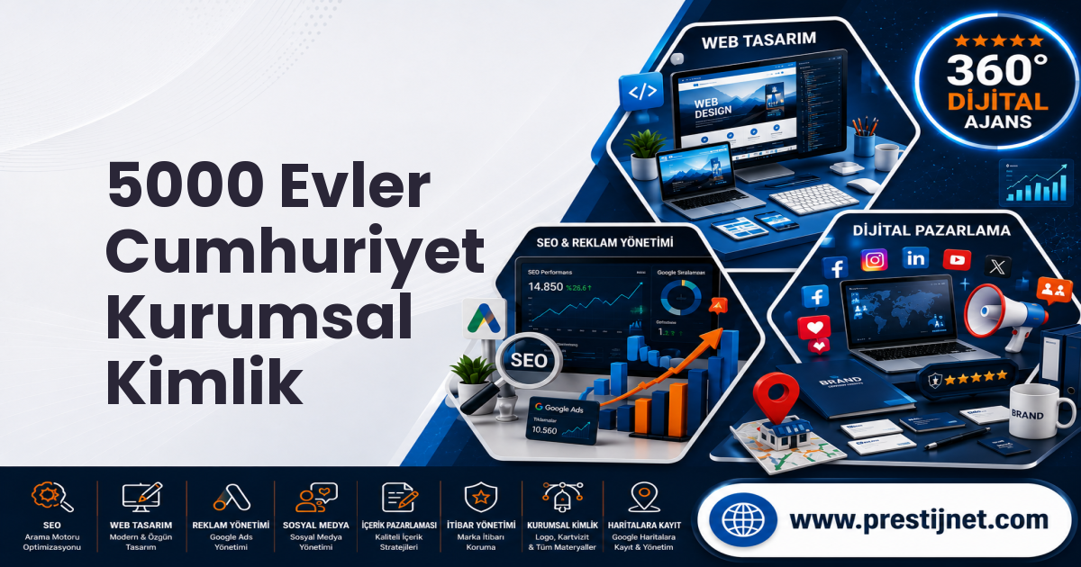 5000 Evler Cumhuriyet Kurumsal Kimlik