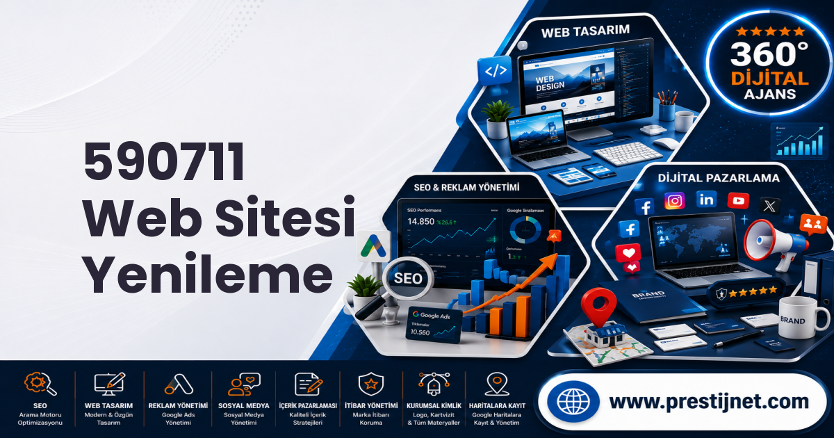 590711 Web Sitesi Yenileme