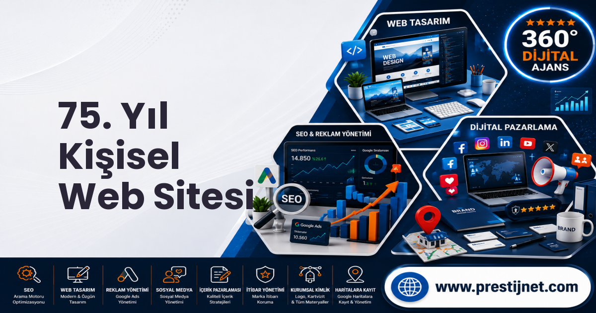 75. Yıl Kişisel Web Sitesi