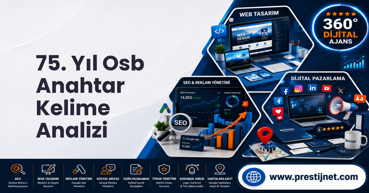 75. Yıl Osb Anahtar Kelime Analizi