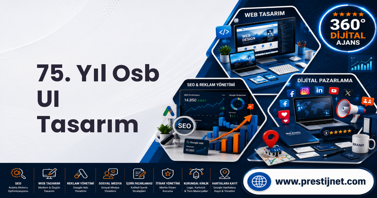 75. Yıl Osb UI Tasarım