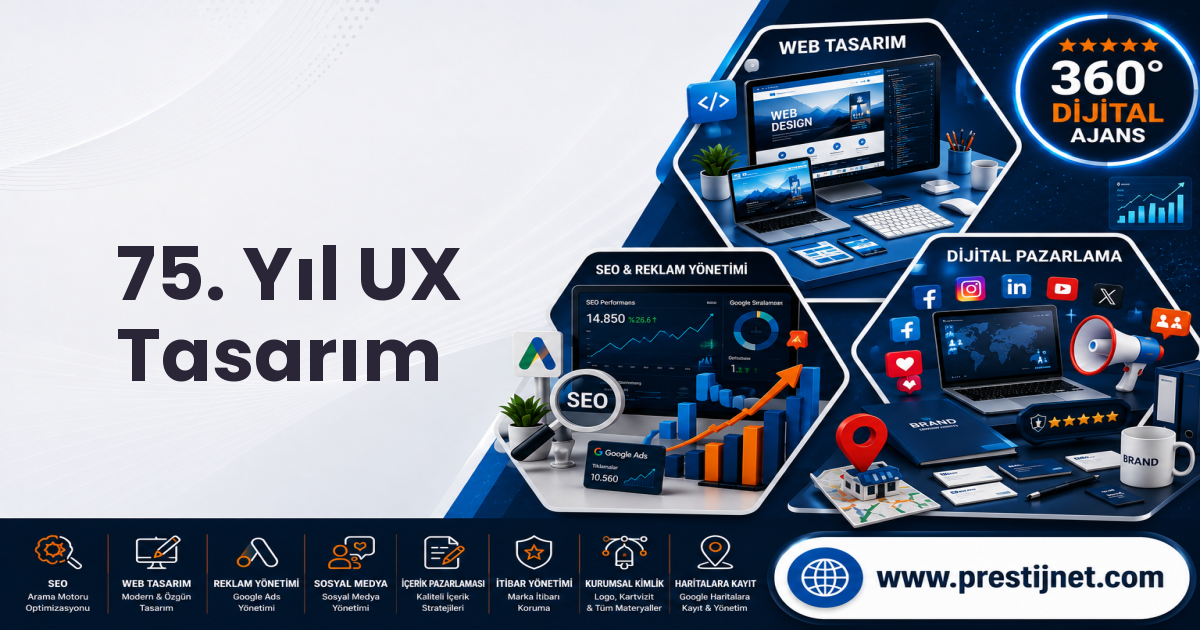75. Yıl UX Tasarım
