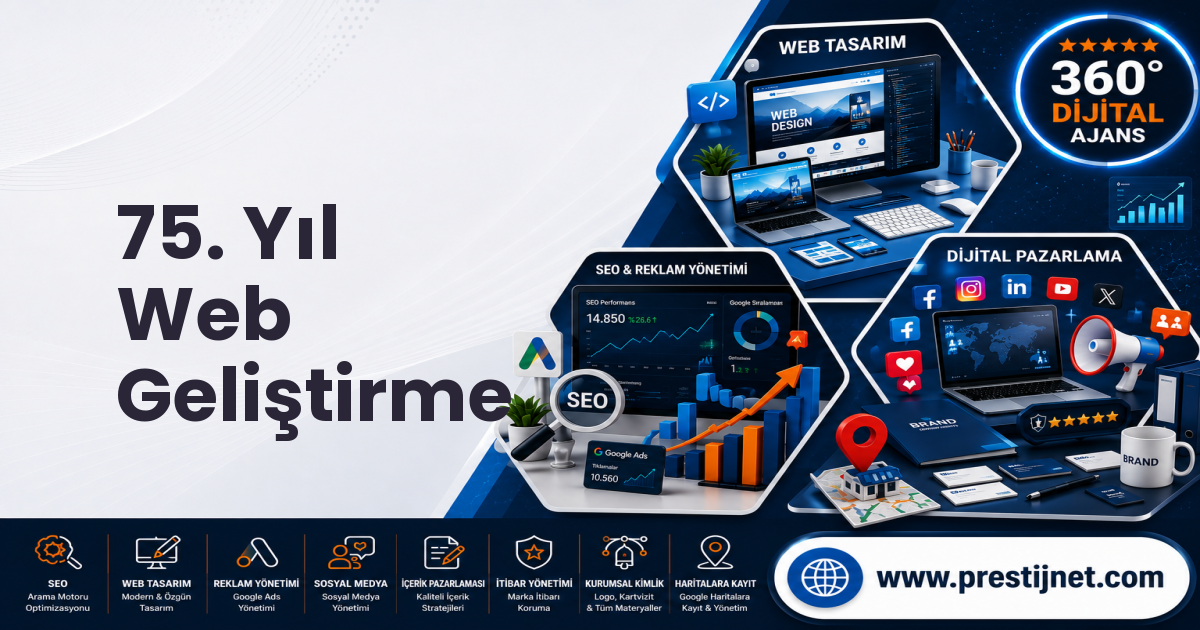 75. Yıl Web Geliştirme