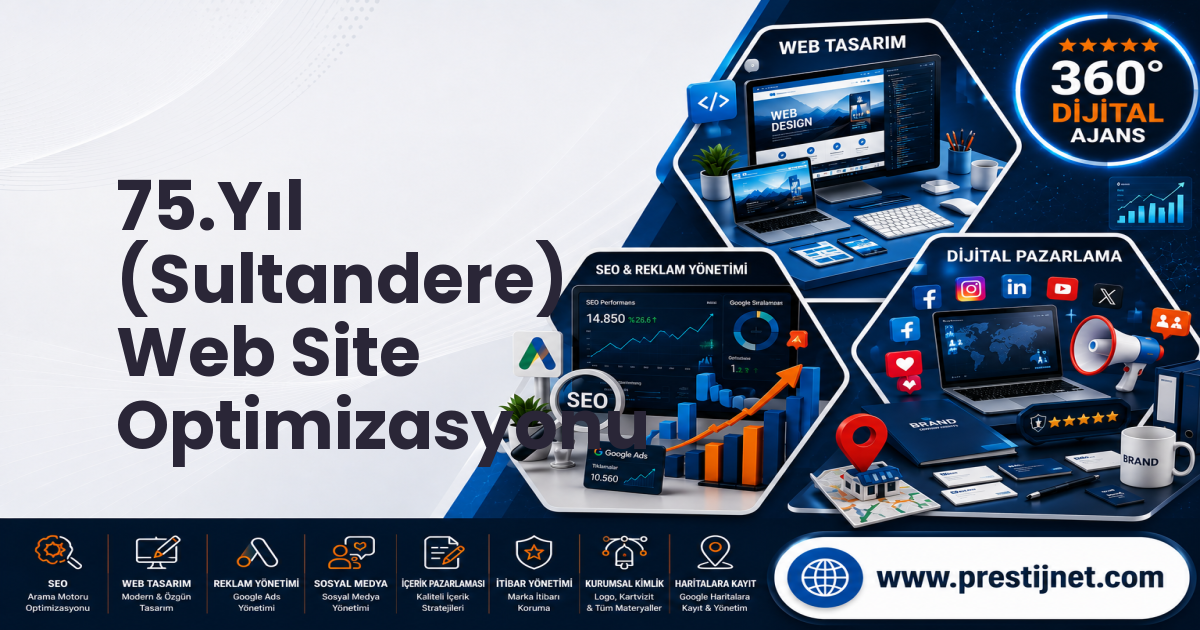 75.Yıl (Sultandere) Web Site Optimizasyonu