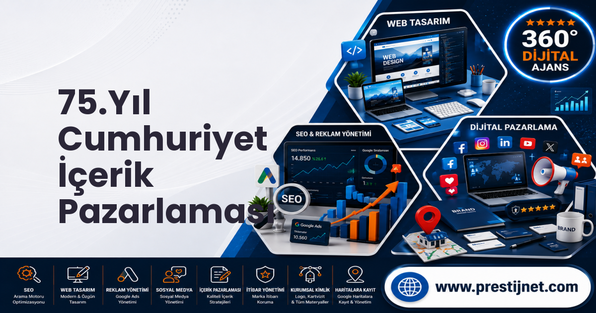 75.Yıl Cumhuriyet İçerik Pazarlaması