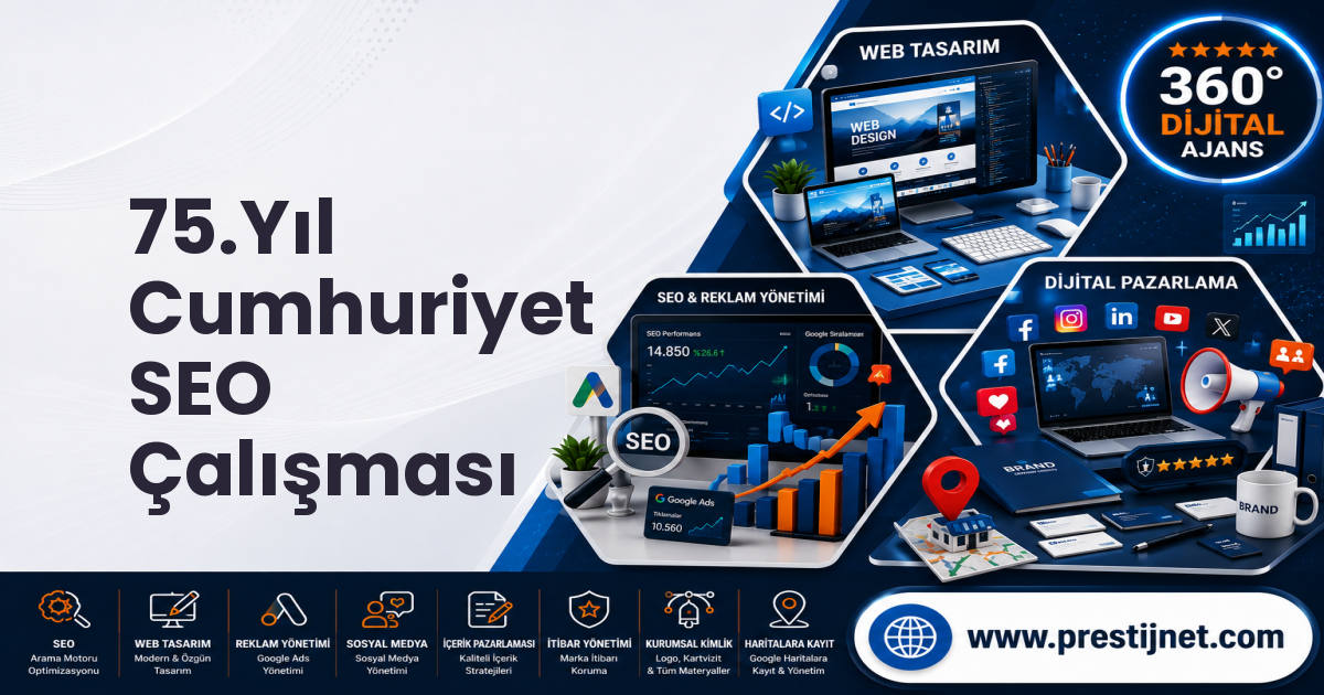 75.Yıl Cumhuriyet SEO Çalışması