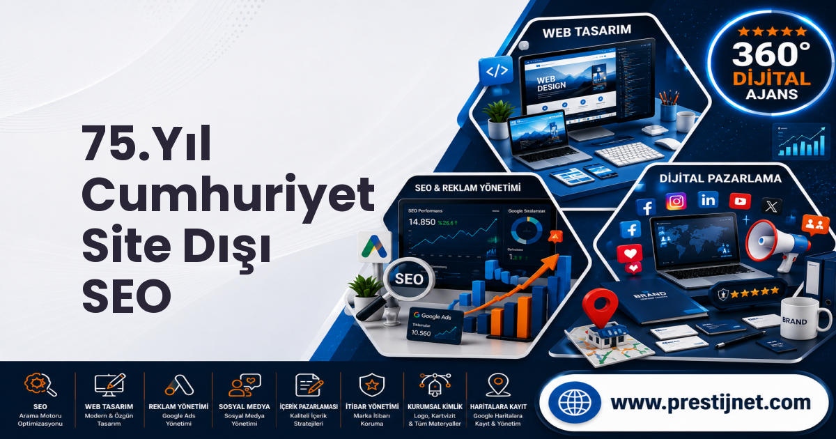 75.Yıl Cumhuriyet Site Dışı SEO