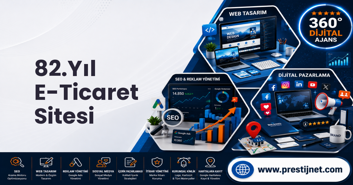 82.Yıl E-Ticaret Sitesi