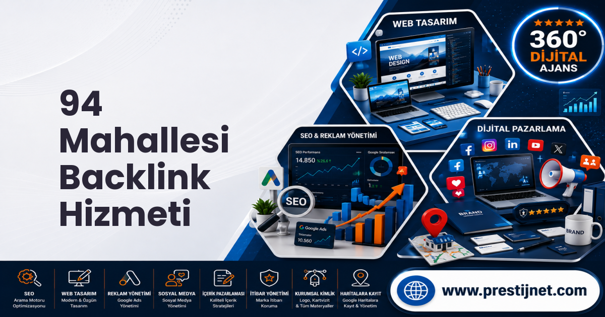 94 Mahallesi Backlink Hizmeti