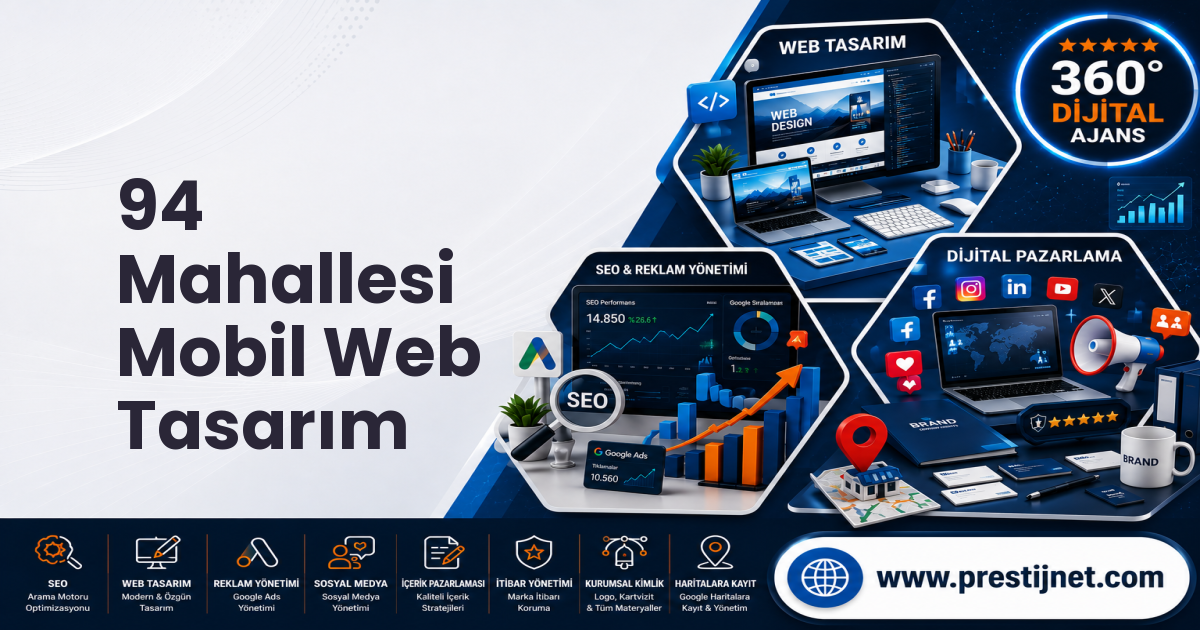 94 Mahallesi Mobil Web Tasarım