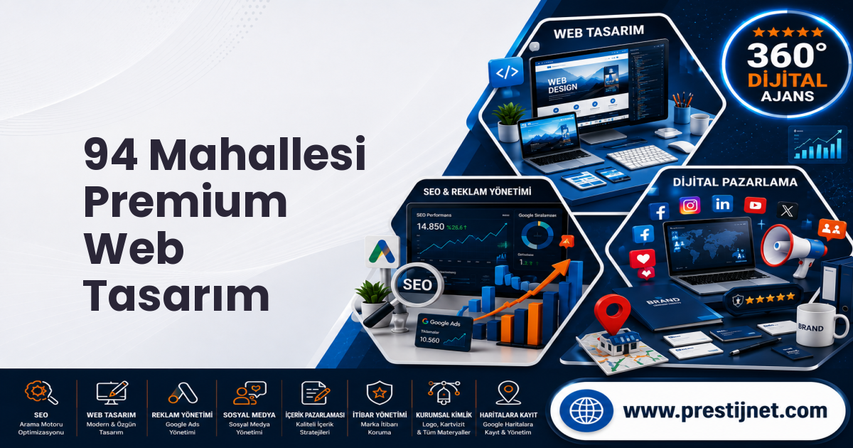 94 Mahallesi Premium Web Tasarım