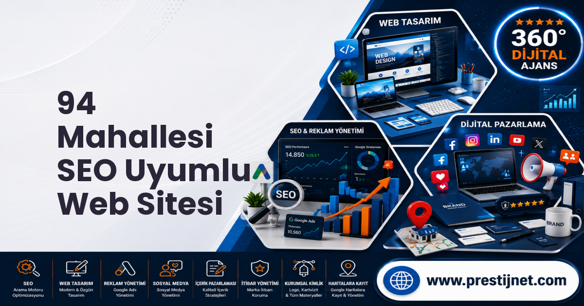 94 Mahallesi SEO Uyumlu Web Sitesi
