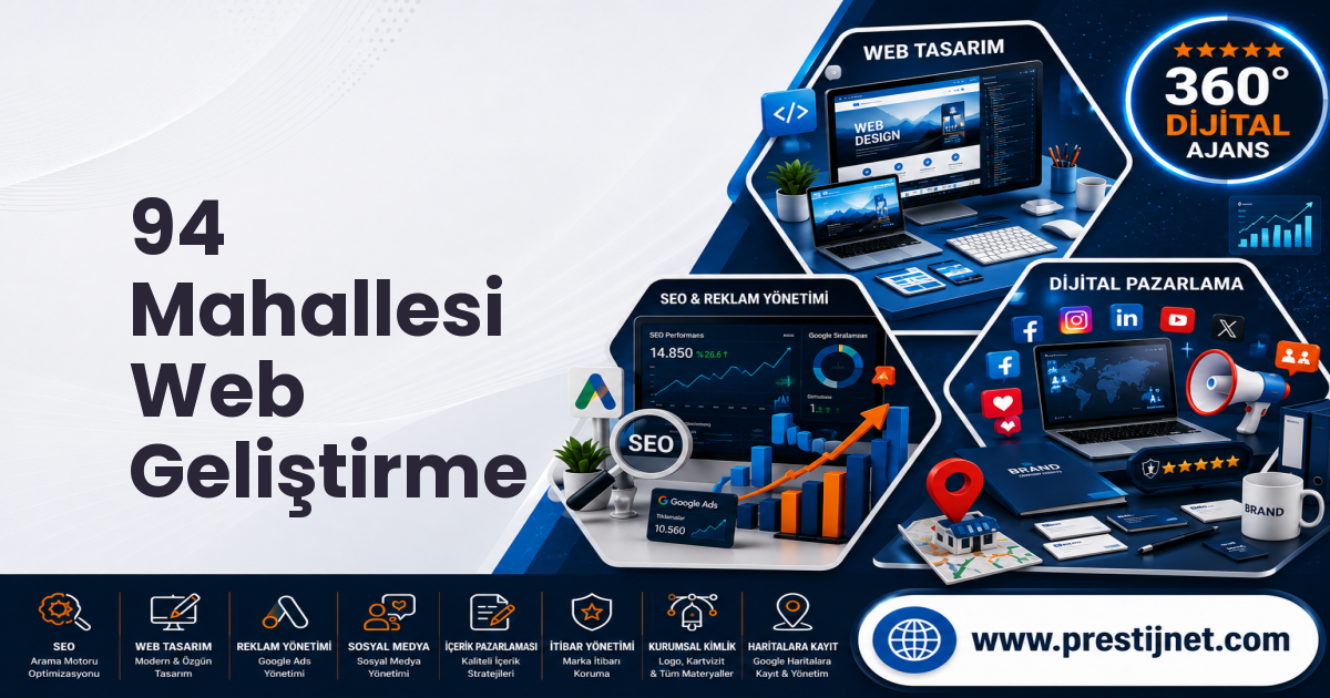 94 Mahallesi Web Geliştirme