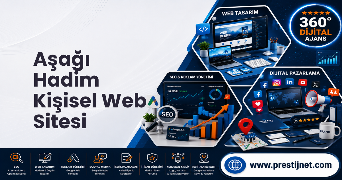 Aşağı Hadim Kişisel Web Sitesi