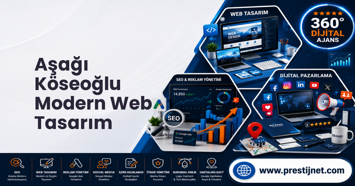 Aşağı Köseoğlu Modern Web Tasarım