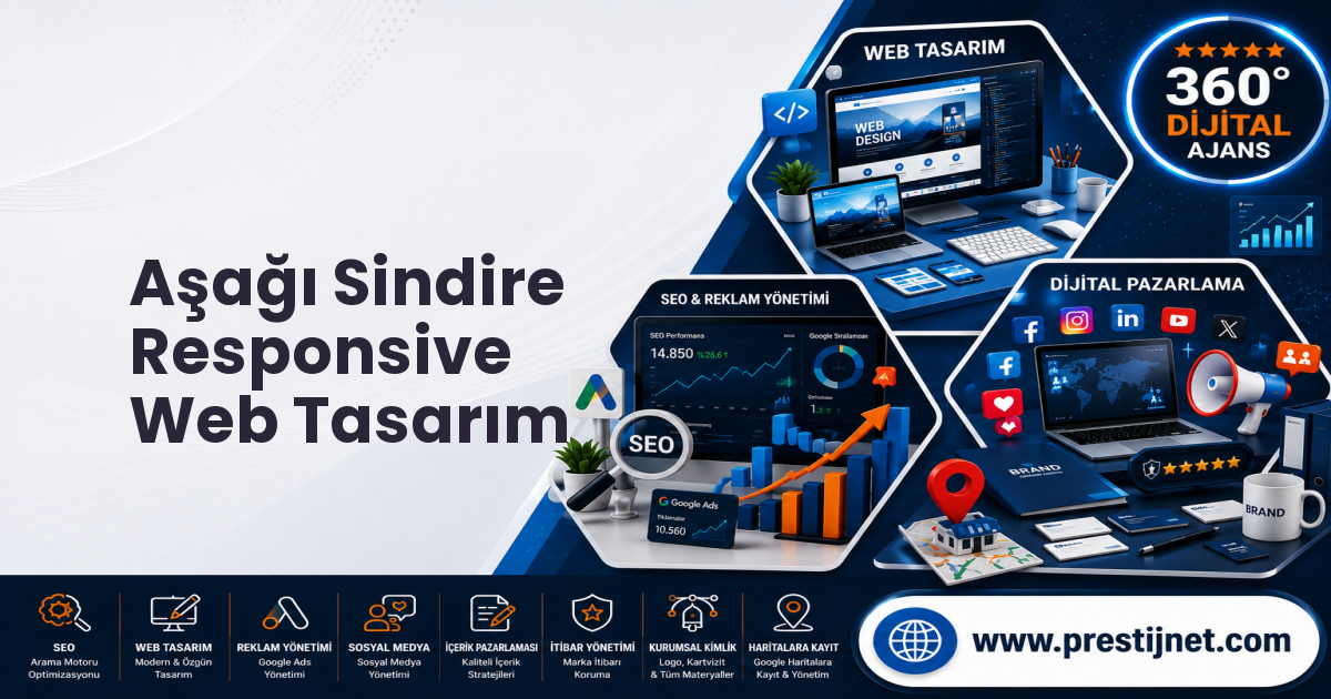 Aşağı Sindire Responsive Web Tasarım