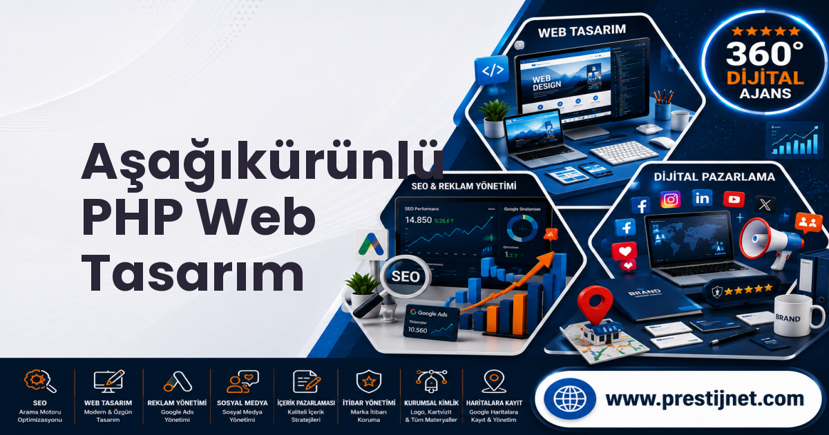 Aşağıkürünlü PHP Web Tasarım