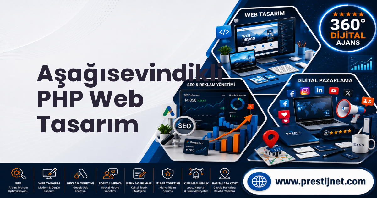 Aşağısevindikli PHP Web Tasarım