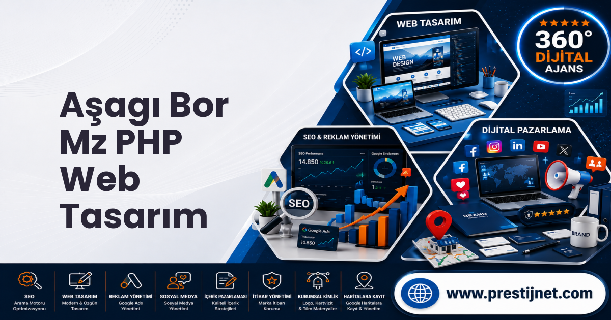 Aşagı Bor Mz PHP Web Tasarım