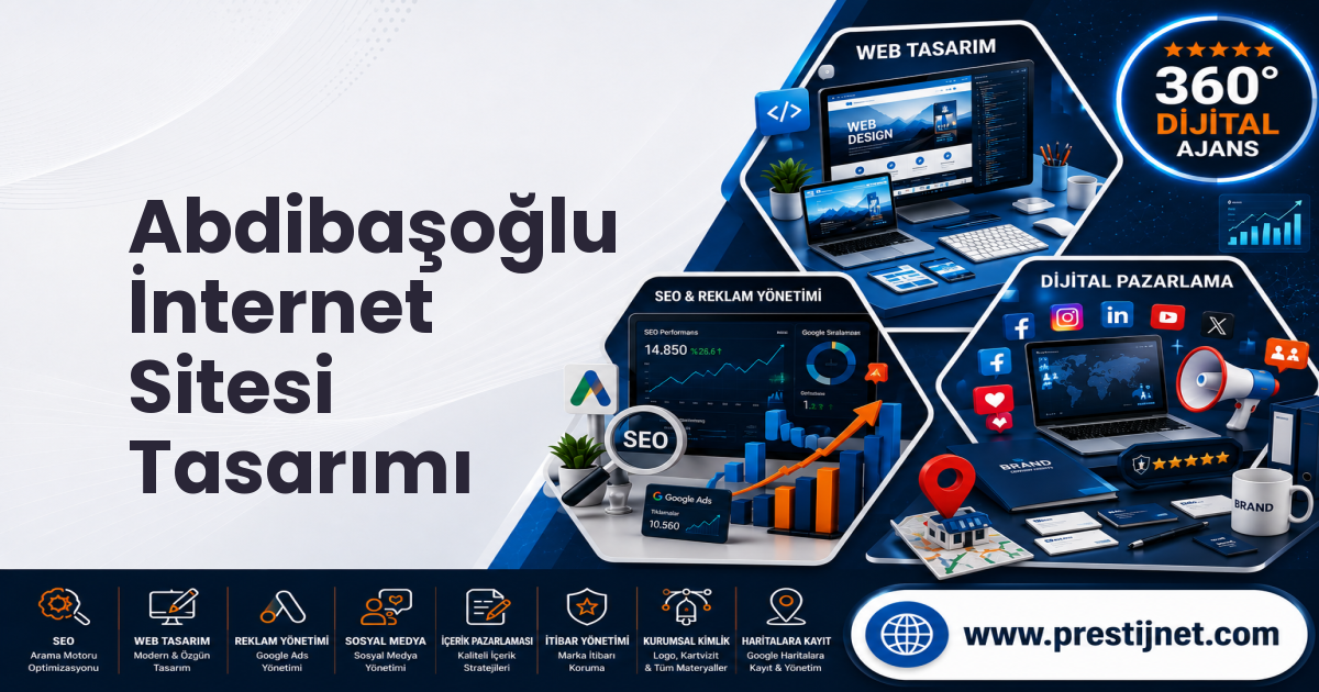 Abdibaşoğlu İnternet Sitesi Tasarımı