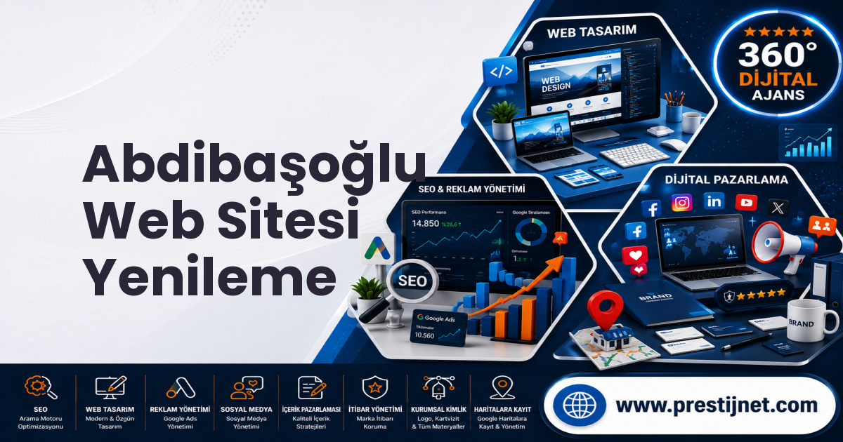 Abdibaşoğlu Web Sitesi Yenileme