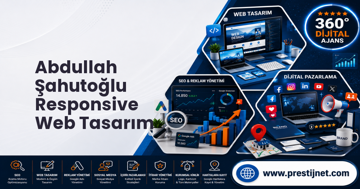 Abdullah Şahutoğlu Responsive Web Tasarım