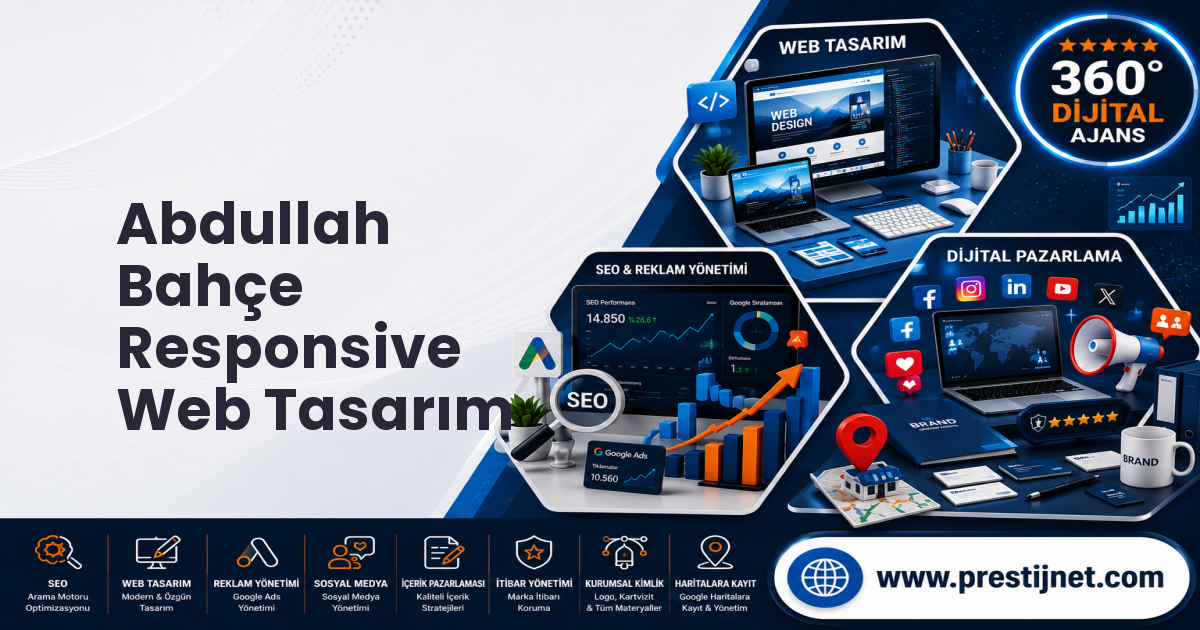 Abdullah Bahçe Responsive Web Tasarım