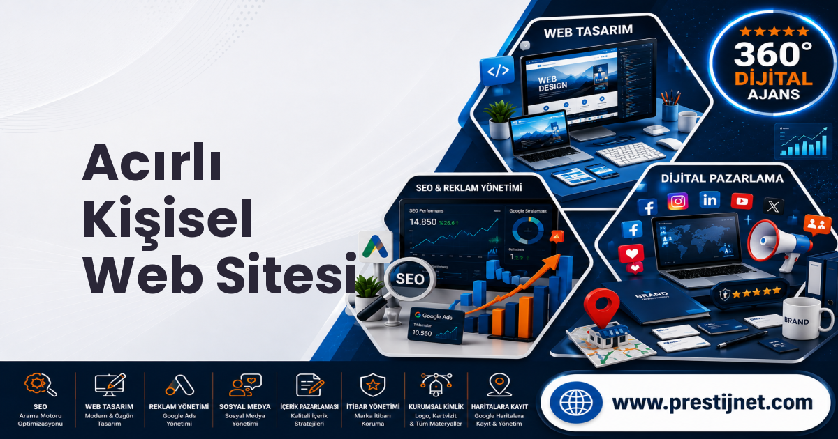 Acırlı Kişisel Web Sitesi