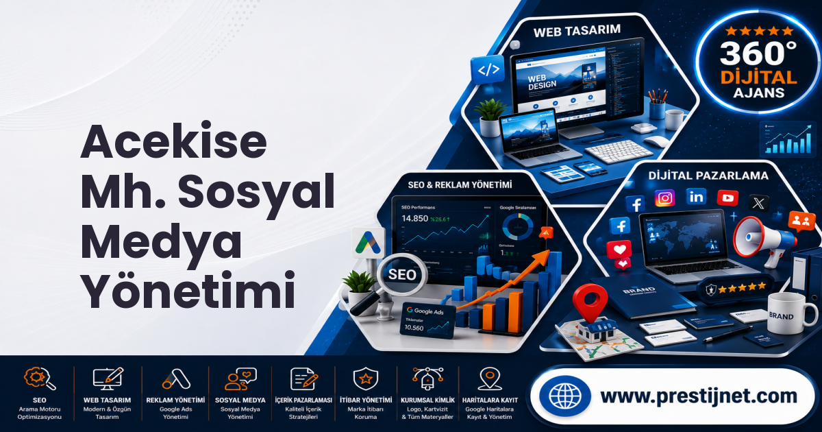 Acekise Mh. Sosyal Medya Yönetimi