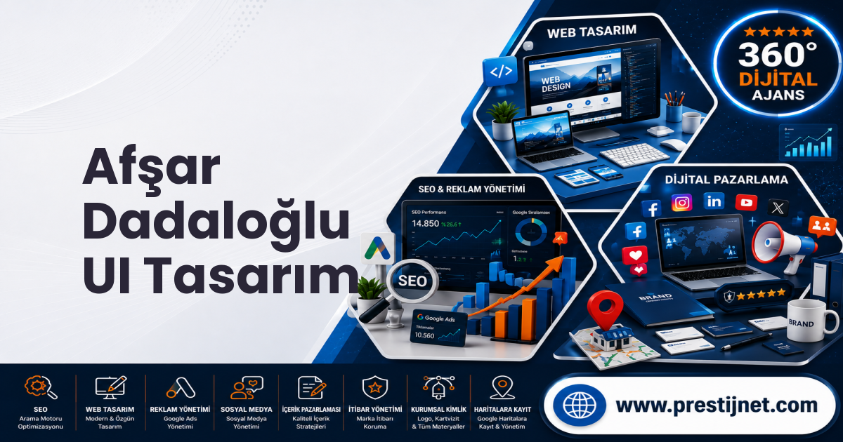 Afşar Dadaloğlu UI Tasarım