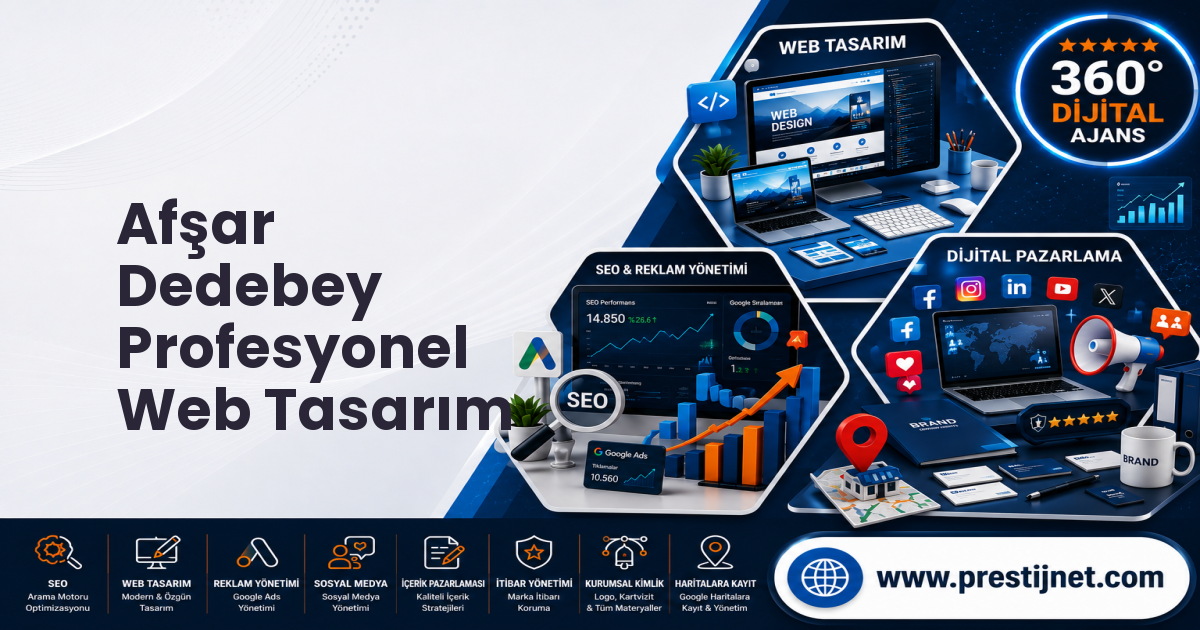 Afşar Dedebey Profesyonel Web Tasarım