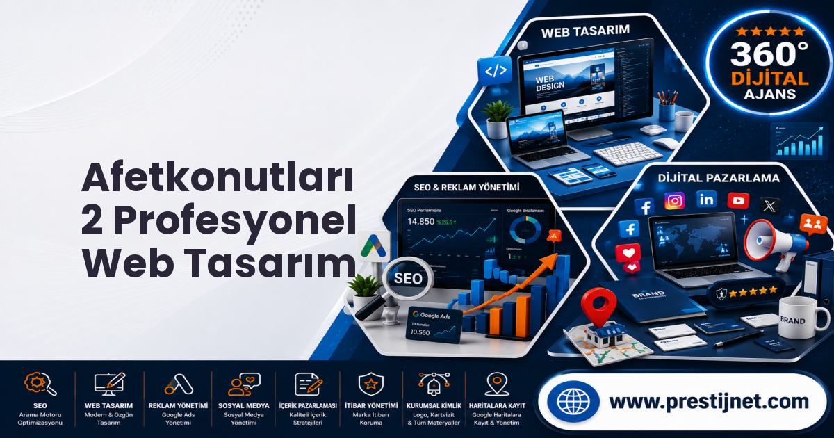 Afetkonutları 2 Profesyonel Web Tasarım