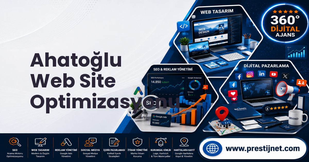 Ahatoğlu Web Site Optimizasyonu